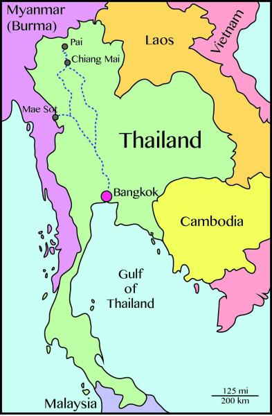 Biorambler's first trip to Thailand